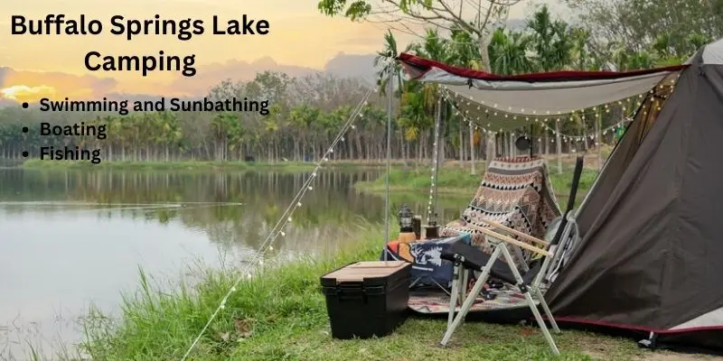 Attractions at Buffalo Springs Lake Camping Bliss