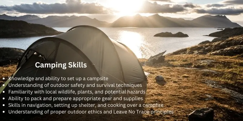 Basic Camping Skills
