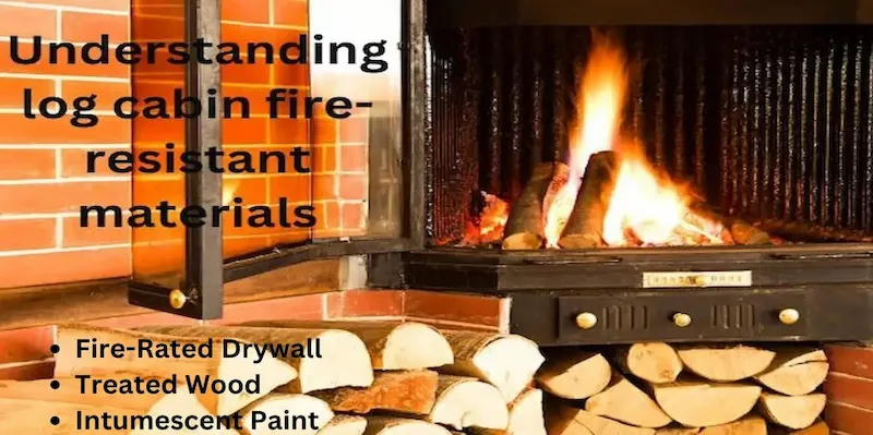 Understanding log cabin fire-resistant materials
